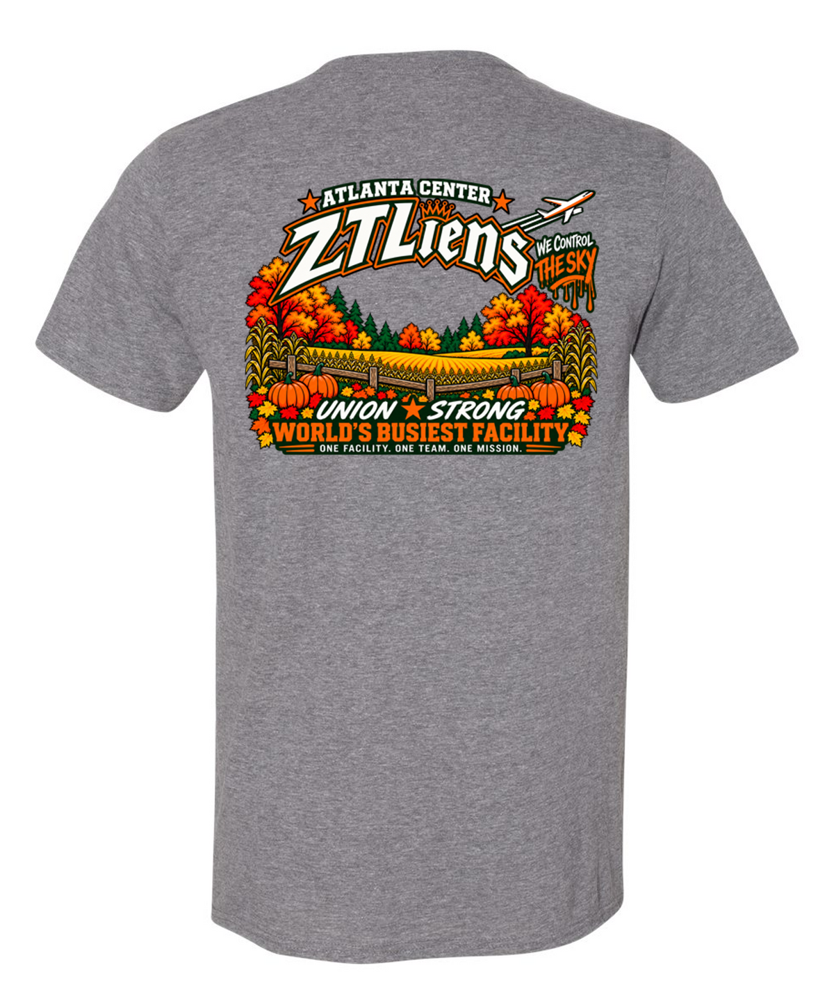 Atlanta Center Fall Short Sleeve Cotton T-Shirt