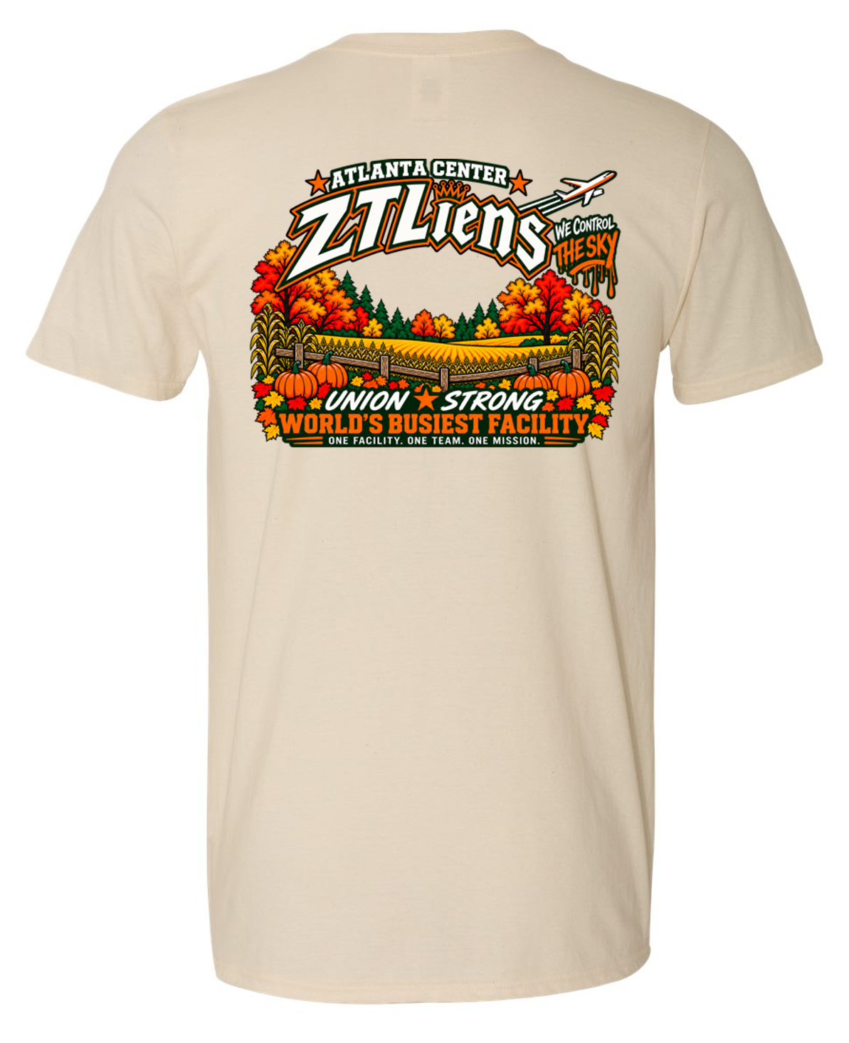 Atlanta Center Fall Short Sleeve Cotton T-Shirt