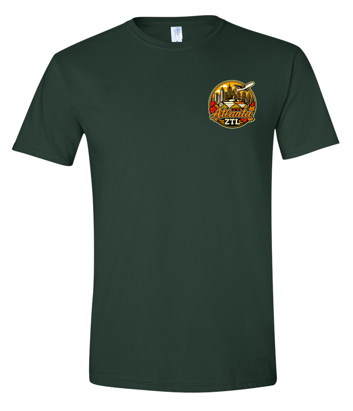 Atlanta Center Fall Short Sleeve Cotton T-Shirt