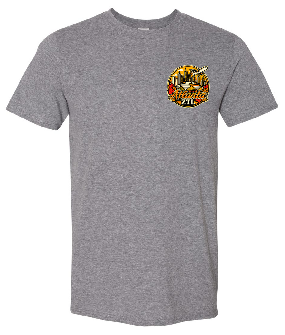 Atlanta Center Fall Short Sleeve Cotton T-Shirt