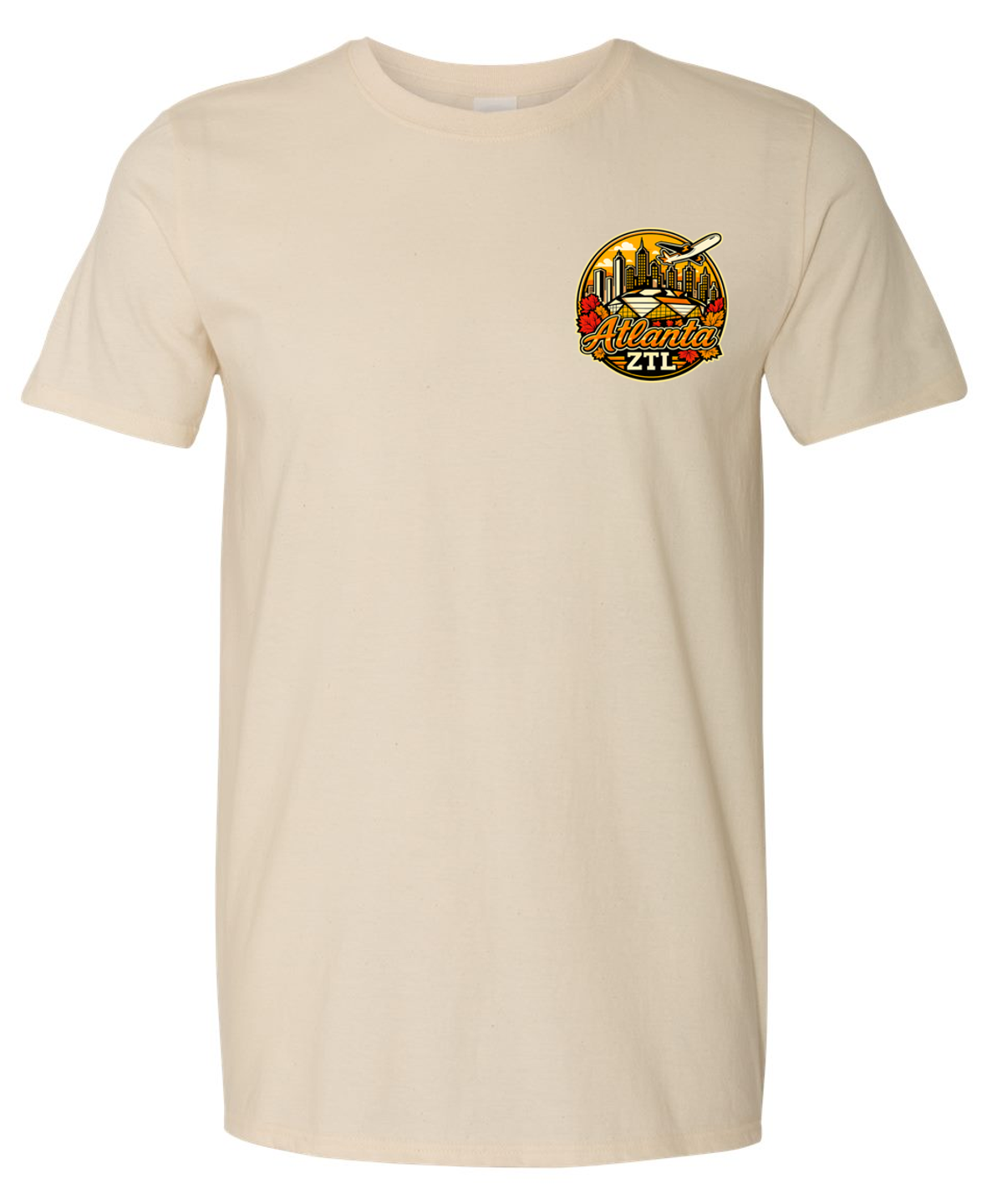 Atlanta Center Fall Short Sleeve Cotton T-Shirt
