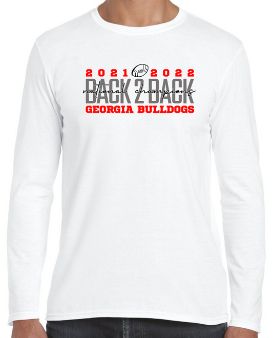 Back to Back Championship Youth and Adult Long Sleeve T-Shirt