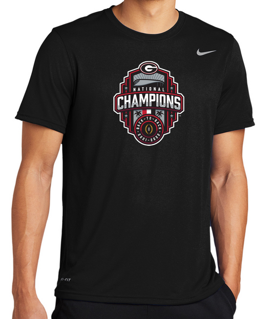 GA Champs Braves/UGA Short Sleeve T-Shirt – Graceful Peach Boutique