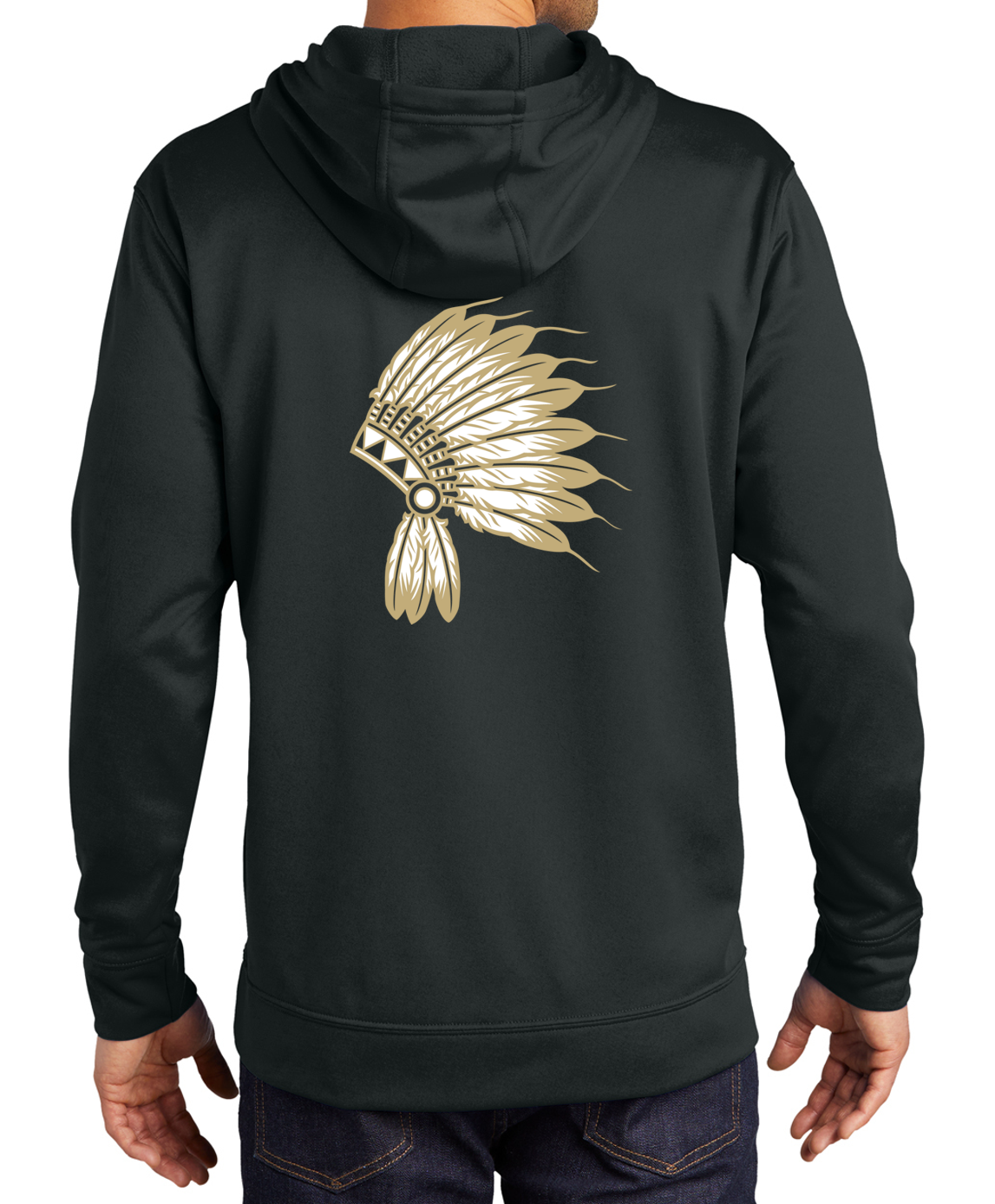 EC Middle Logo w/ Arrow Performance Hoodie Sweatshirt