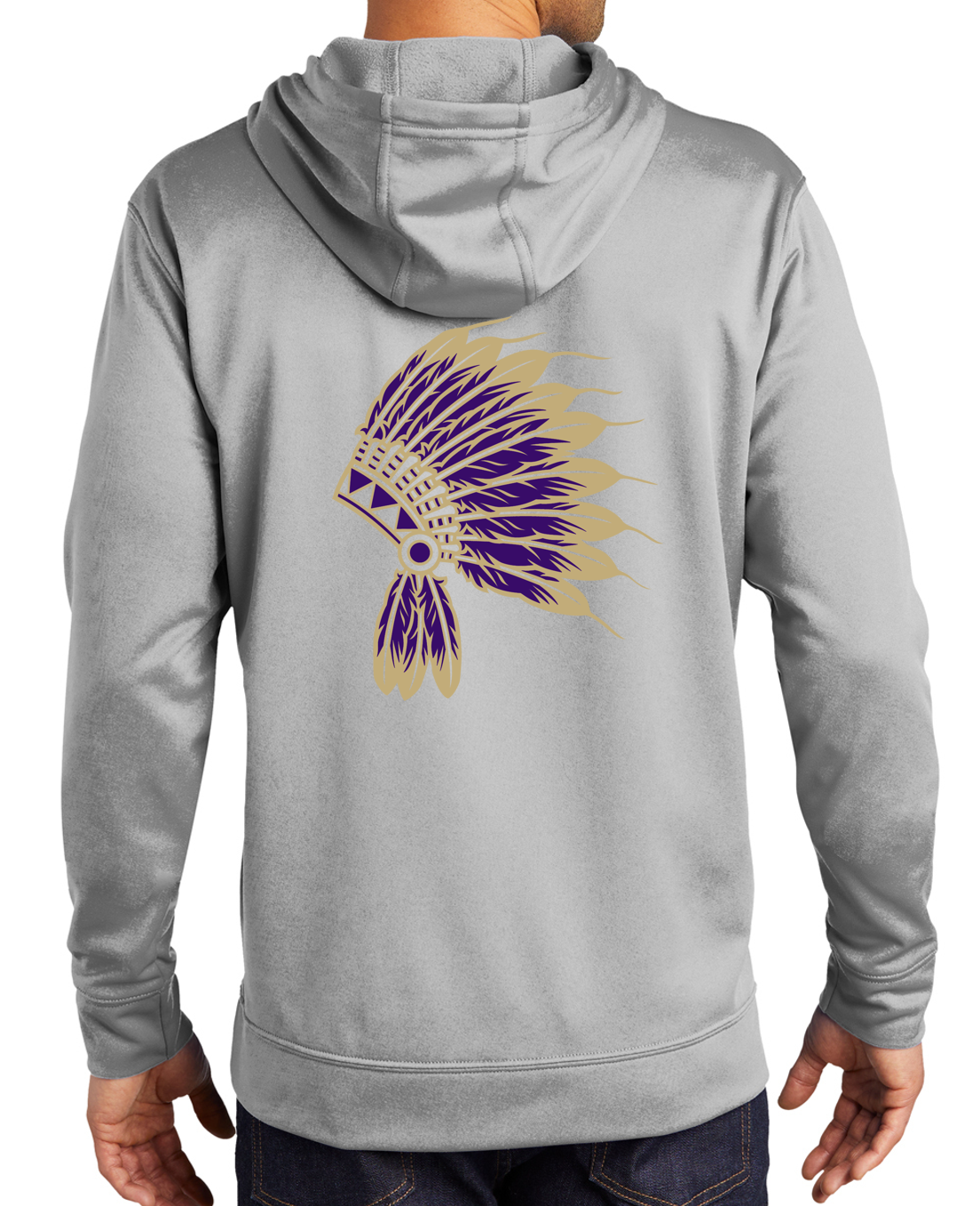 EC Middle Logo w/ Arrow Performance Hoodie Sweatshirt