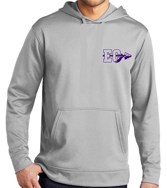 EC Middle Logo w/ Arrow Performance Hoodie Sweatshirt