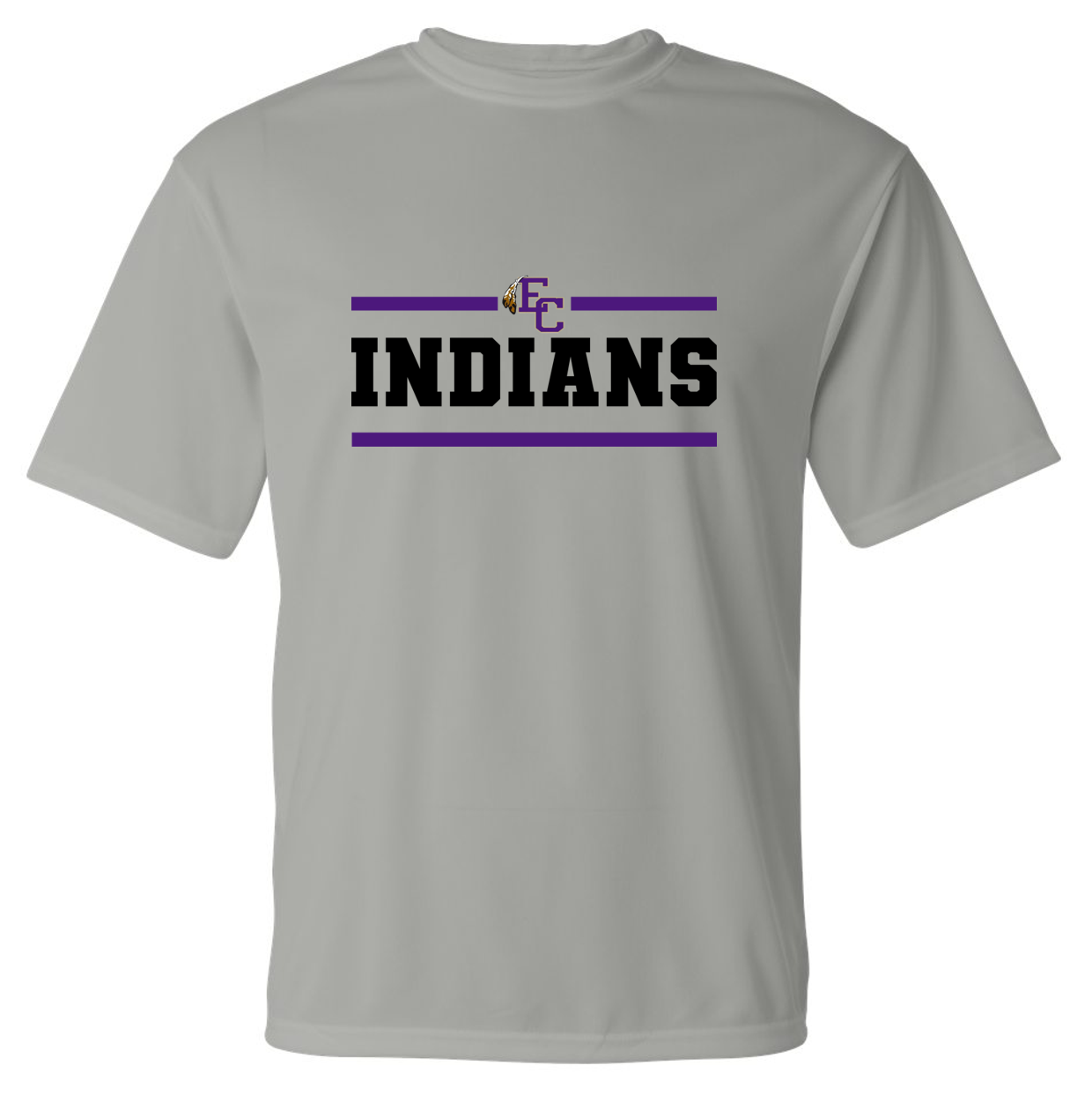 EC High Volleyball Indians Bold Short Sleeve Dri-Fit T-Shirt