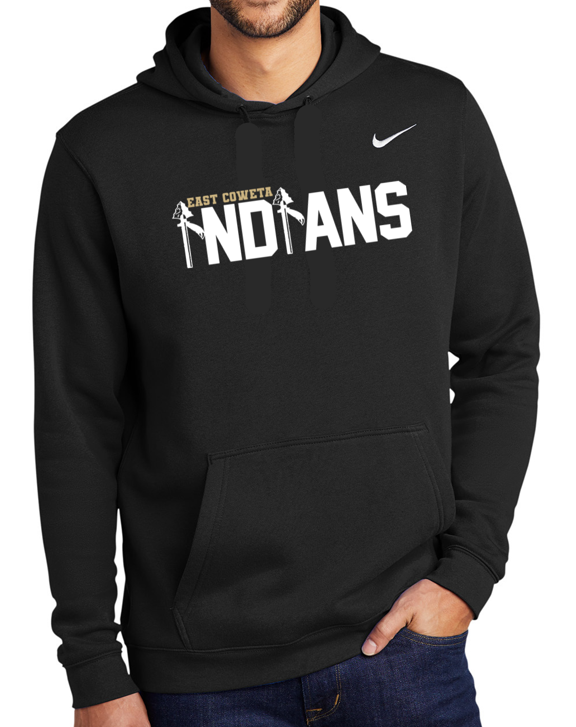 EC Middle Indians Word Nike Brand Cotton Hoodie Sweatshirt