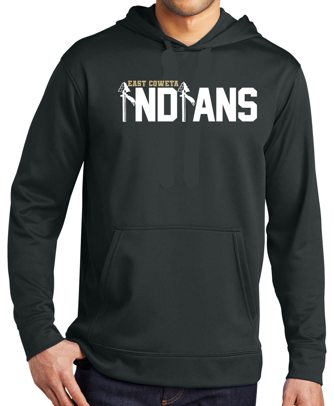 EC Middle Indians Word Performance Hoodie Sweatshirt
